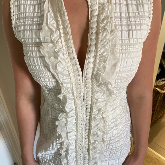 Nanette Lepore ivory dress - Picture 2 of 11